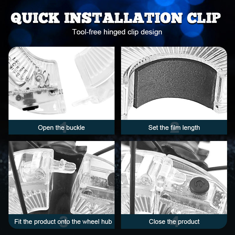 đđŽ 1 kaufen = 1 gratis! Bunte Fahrradfelgenbeleuchtung â FĂŒr coole NĂ€chte & mehr Sicherheit đđĄ