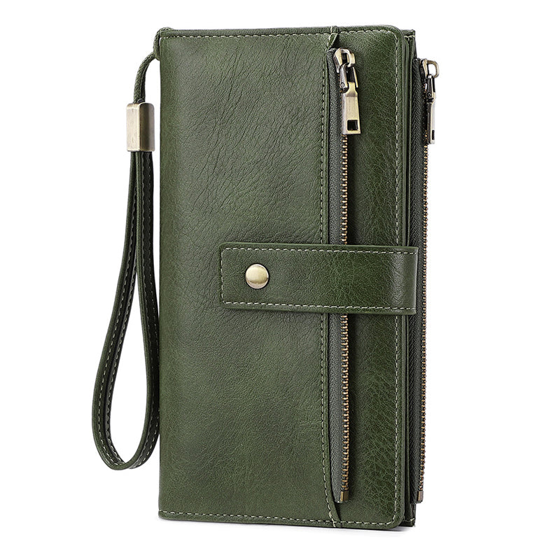 🏆Flash Sale 50% RABATT⚡Damen-Geldbörse im Retro-Stil mit RFID-Schutz