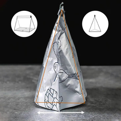 🔥Weltweiter Bestseller🍗 Zeitlich begrenztes Angebot! 3 kaufen, 2 gratis dazu🥦Wiederverwendbare, verschließbare Aufbewahrungsbeutel aus Aluminiumfolie