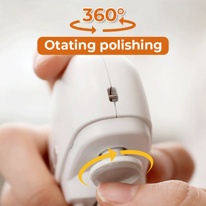 🎁 Heißer Verkauf 49 % RABATT🔥Automatischer elektrischer 3-in-1-Nagelknipser mit Polierfunktion 【Sicher und praktisch】