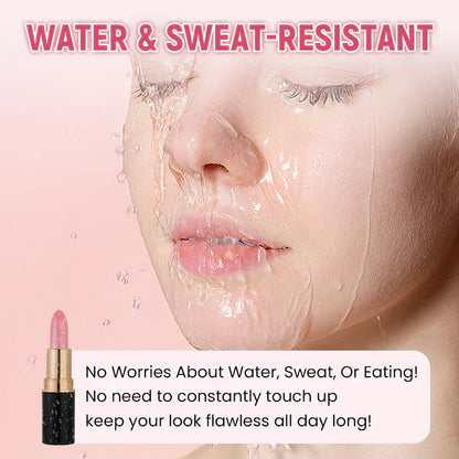 Wasserfester & feuchtigkeitsspendender Glitter-Lippenstift