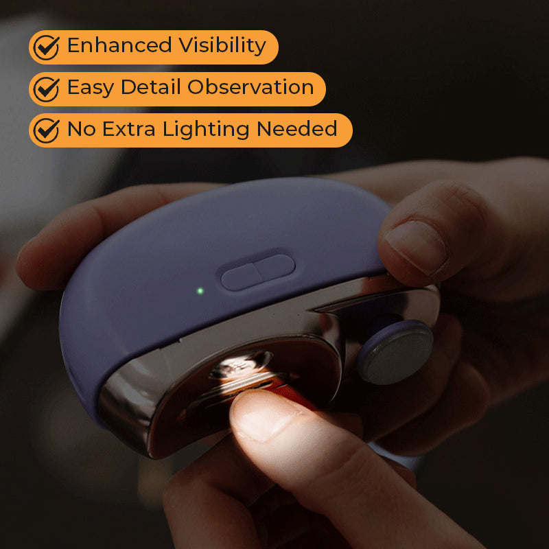🎁 Heißer Verkauf 49 % RABATT🔥Automatischer elektrischer 3-in-1-Nagelknipser mit Polierfunktion 【Sicher und praktisch】