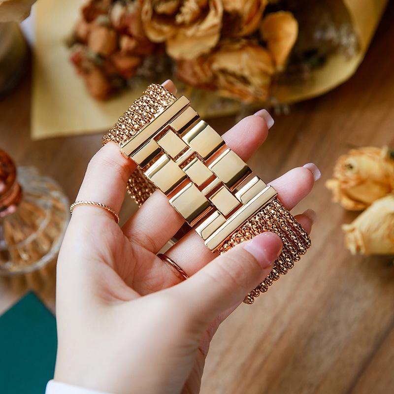 🎄🎁Christmas Special Offer: 50% OFF💥Ladies Rhinestone Quartz Square Watch