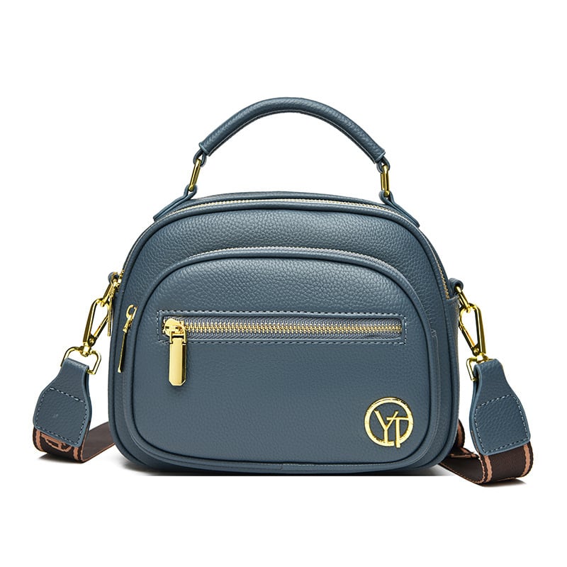 🎁Heißer Verkauf 53% RABATT⏳Klassische Umhängetasche aus PU-Leder mit multifunktionalen Fächern und verstellbarem, breitem Schultergurt