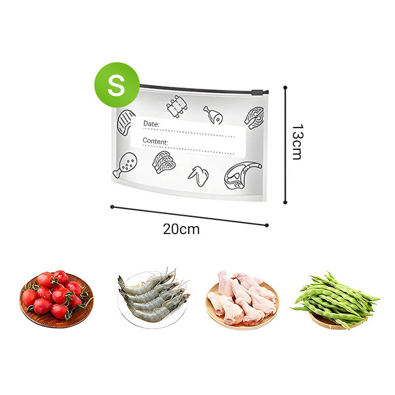 🔥Weltweiter Bestseller🍗 Zeitlich begrenztes Angebot! 3 kaufen, 2 gratis dazu🥦Wiederverwendbare, verschließbare Aufbewahrungsbeutel aus Aluminiumfolie