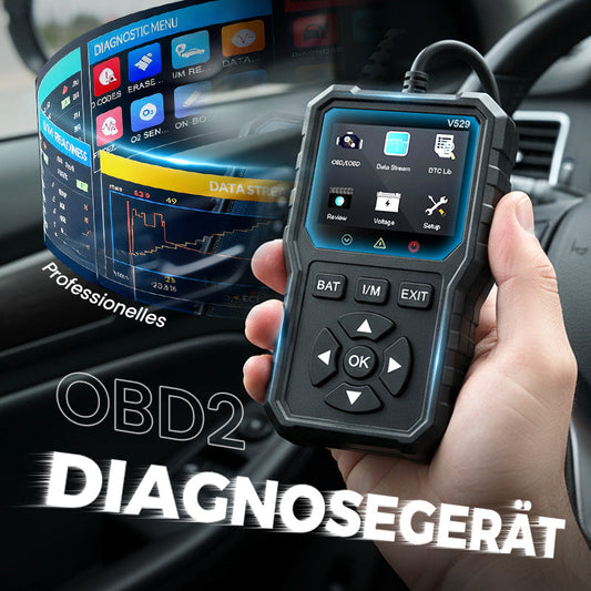 🚗 50% RABATT! 🎉 Professionelles OBD2-Diagnosegerät – Schnelle Analyse, Breite Kompatibilität & Einfache Bedienung 🔧📦