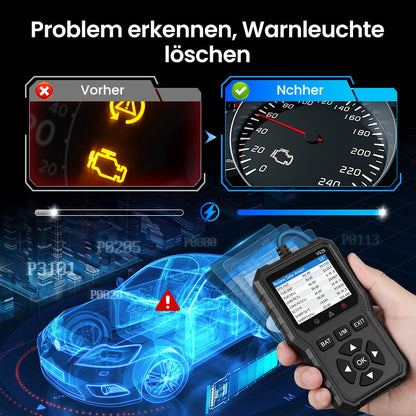 🚗 50% RABATT! 🎉 Professionelles OBD2-Diagnosegerät – Schnelle Analyse, Breite Kompatibilität & Einfache Bedienung 🔧📦