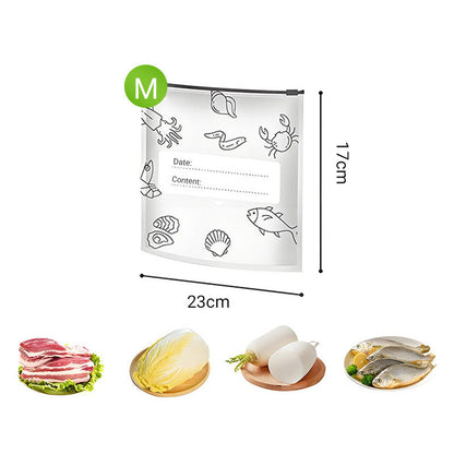 🔥Weltweiter Bestseller🍗 Zeitlich begrenztes Angebot! 3 kaufen, 2 gratis dazu🥦Wiederverwendbare, verschließbare Aufbewahrungsbeutel aus Aluminiumfolie