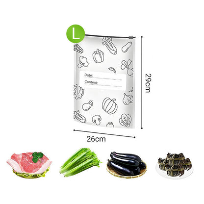 🔥Weltweiter Bestseller🍗 Zeitlich begrenztes Angebot! 3 kaufen, 2 gratis dazu🥦Wiederverwendbare, verschließbare Aufbewahrungsbeutel aus Aluminiumfolie