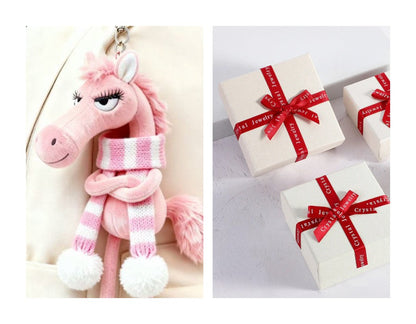 Schwarzes Pferd – Weiche handgefertigte Handpuppe