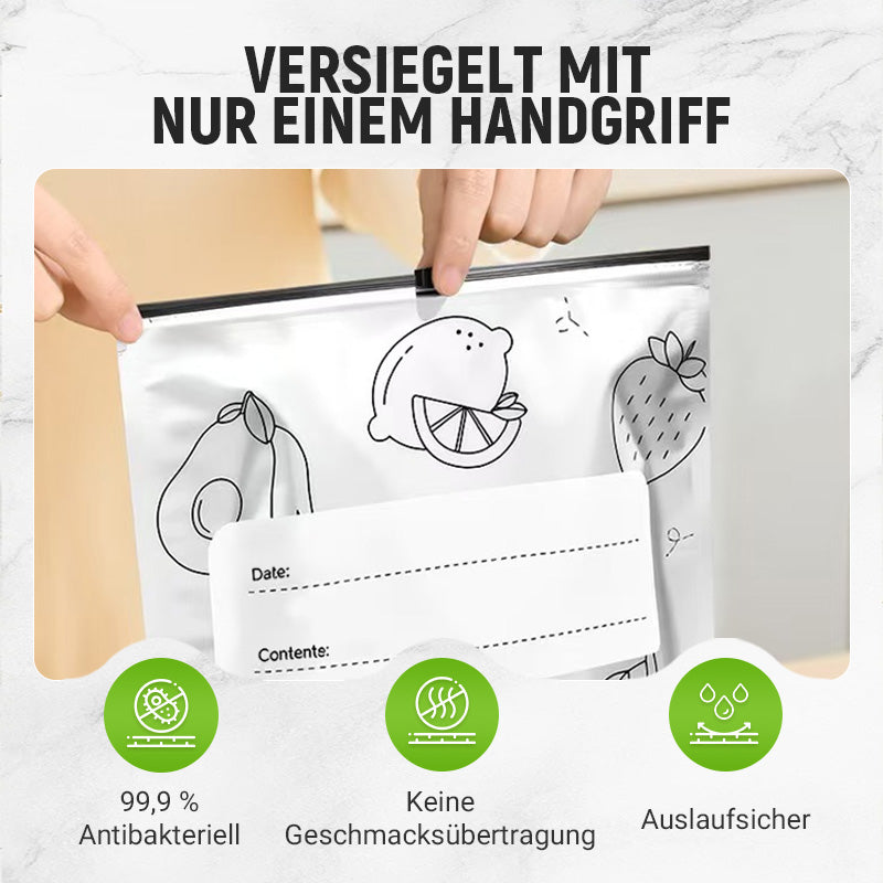 🔥Weltweiter Bestseller🍗 Zeitlich begrenztes Angebot! 3 kaufen, 2 gratis dazu🥦Wiederverwendbare, verschließbare Aufbewahrungsbeutel aus Aluminiumfolie