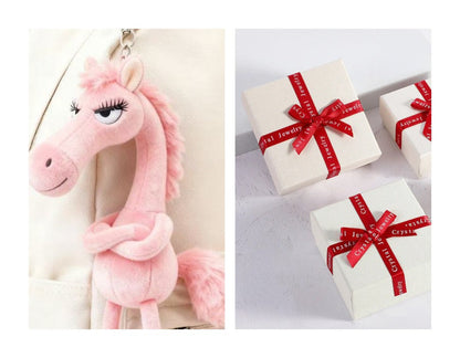 Schwarzes Pferd – Weiche handgefertigte Handpuppe