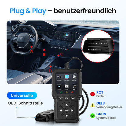 🚗 50% RABATT! 🎉 Professionelles OBD2-Diagnosegerät – Schnelle Analyse, Breite Kompatibilität & Einfache Bedienung 🔧📦