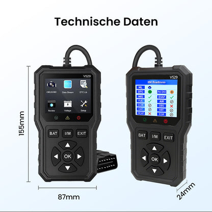 🚗 50% RABATT! 🎉 Professionelles OBD2-Diagnosegerät – Schnelle Analyse, Breite Kompatibilität & Einfache Bedienung 🔧📦