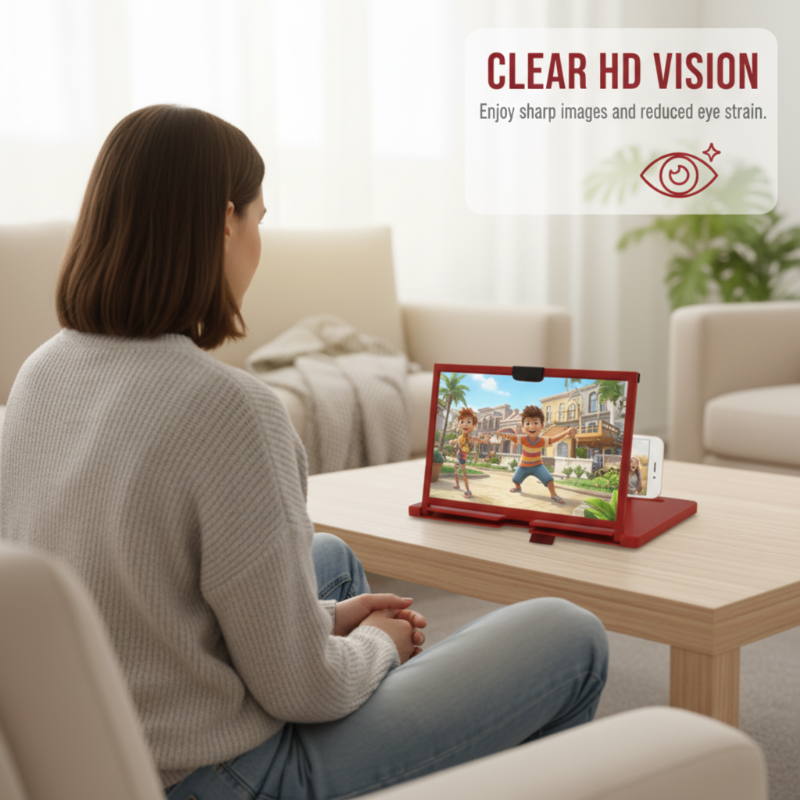 📢📢50 % Rabatt!! ⏰ HD-Bildschirmlupe für Mobiltelefone – Scharf & Groß wie ein Tablet! 📱➡️📺Perfekt für Gamer, Senioren & unterwegs
