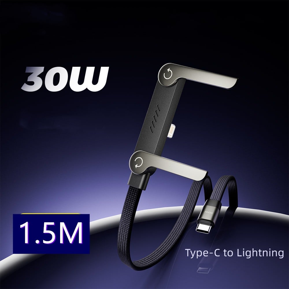 📱 60% RABATT! ⚡ 2-in-1 Geflochtenes Schnellladekabel mit Handyhalter – 240W Ultra-Fast, Stabiler Stand & Kein Kabelsalat 🔋