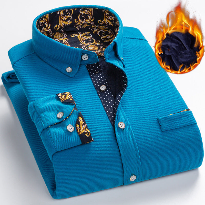 👔Black Friday 50% RABATT JETZT! ✨ Herren Samtgewebe Hemd - Elegante Struktur mit Atmungsaktivem Tragekomfort für Business & Freizeit 🌟💼