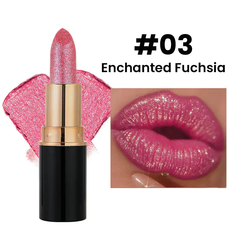 Wasserfester & feuchtigkeitsspendender Glitter-Lippenstift