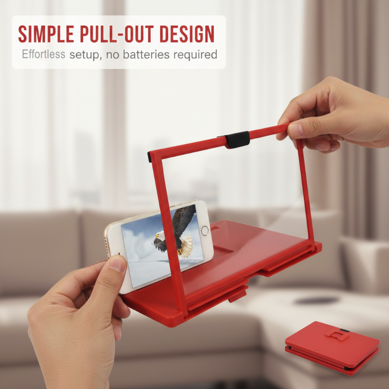 📢📢50 % Rabatt!! ⏰ HD-Bildschirmlupe für Mobiltelefone – Scharf & Groß wie ein Tablet! 📱➡️📺Perfekt für Gamer, Senioren & unterwegs