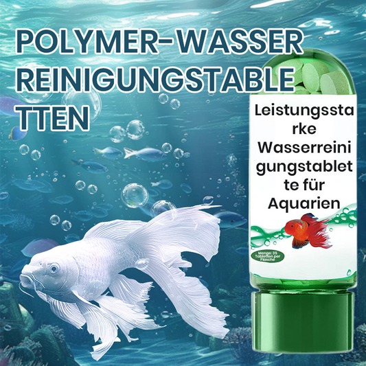 💧Leistungsstarke Wasserreinigungstablette für Aquarien