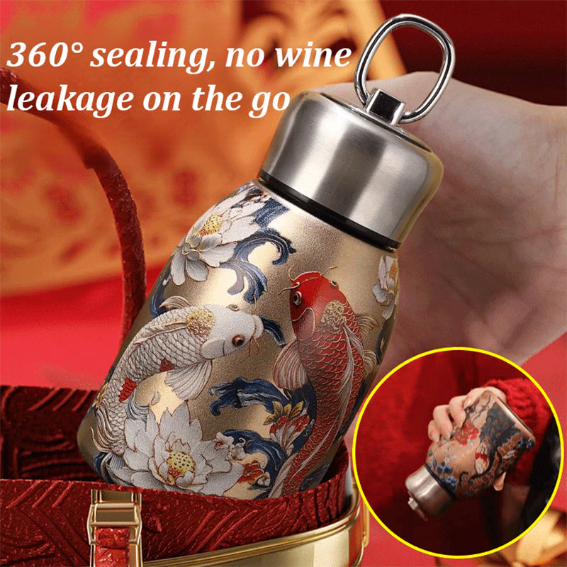 🥤❄️【2+1 Deal】Styl. Isolierflasche: Heiß & Kalt 24h🎒🧊Tragbar, langlebig, eco – perfekt für Alltag & Abenteuer!