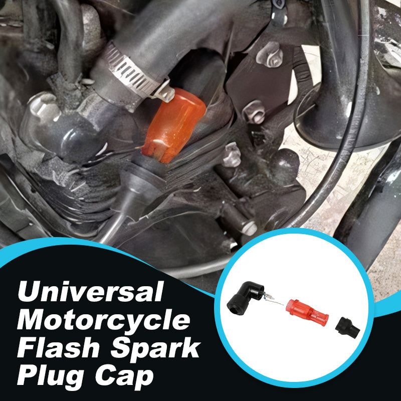 Kaufe 1 und erhalte 1 gratis 🔥Universal Motorrad Flash Zündkerzenstecker