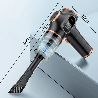 60 % Rabatt🔋✨ Kabelloser Handstaubsauger mit Saug- & Blasfunktion – Leistungsstark, Vielseitig Einsetzbar & Einfache Leerung 🏎️