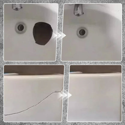 🧱 KAUFEN 2 ERHALTEN 3! ✨ Multifunktionale Reparatursets für Risse in Fliesen und Steinen - Enthält Füllmasse und Glättungswerkzeuge für professionelle Ergebnisse 🛠️✨