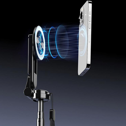 📢📢50 % Rabatt!! ⏰✨ Multifunktionaler magnetischer 4-in-1-Selfie-Stick mit 360°-Drehung📸Erschließe jeden Kreativ-Winkel!