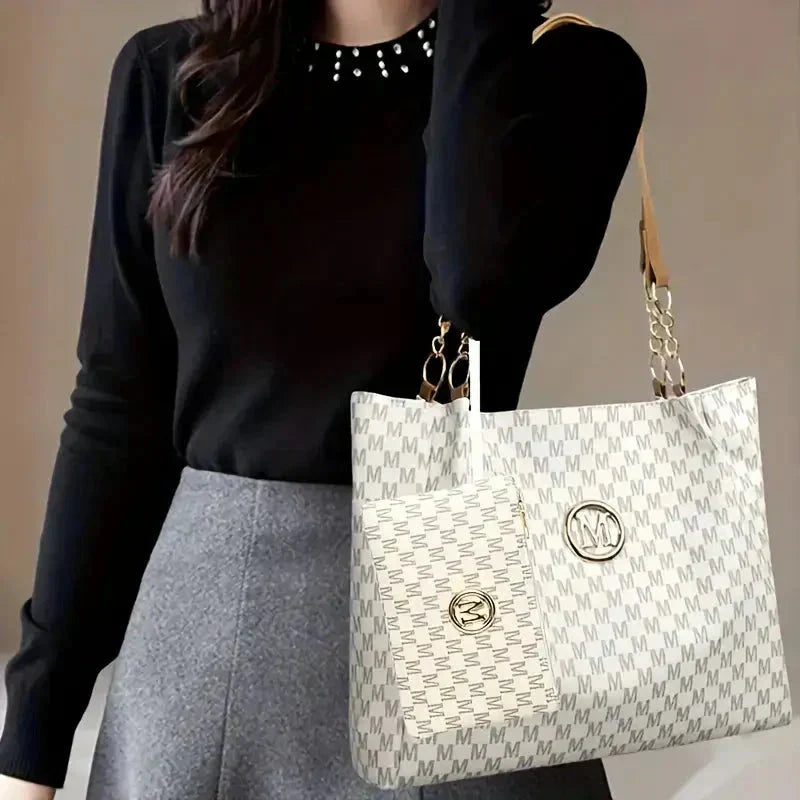 Leichte und stilvolle Vintage-Schultertasche für Damen