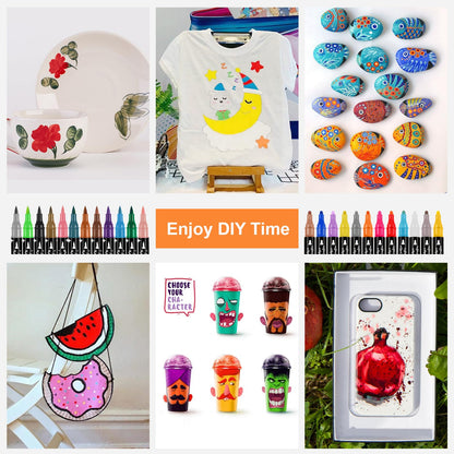 🎁Dual-Tip Glitter Marker Pen