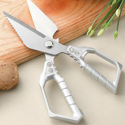 ✂️ 50% RABATT! ✨ MULTIFUNKTIONSCHEERE - Hochleistungs-Küchen- & Geflügelschere, Rutschfester Griff, Zerkleinert Kräuter & Nüsse, Spülmaschinenfest 🍗🌿