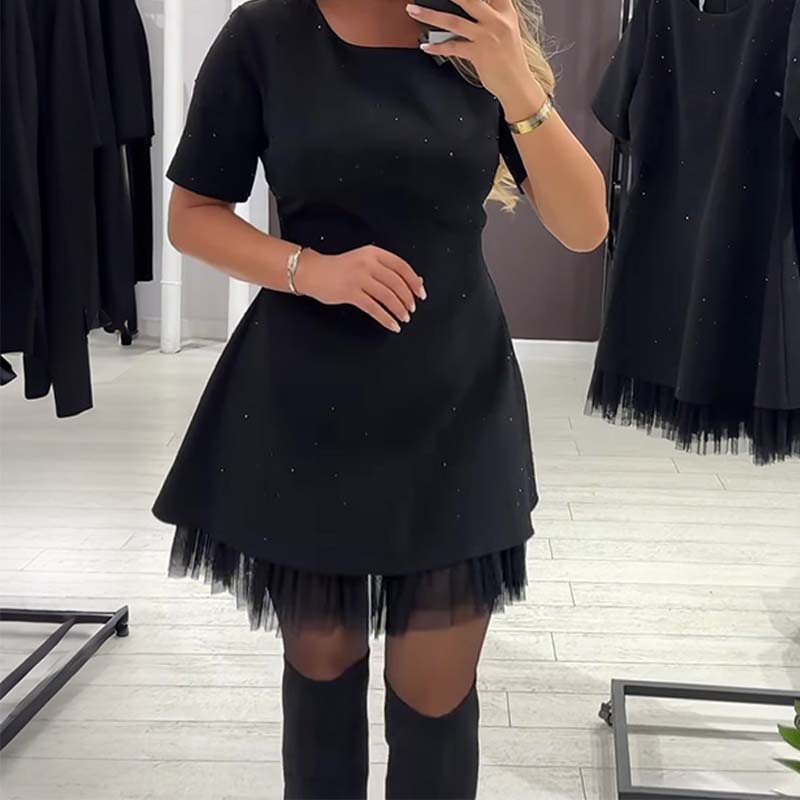 Schwierigkeiten, Ihre Figur zu betonen? Dieses A-Linien-Kleid zaubert sofort eine traumhafte Silhouette!💃✨