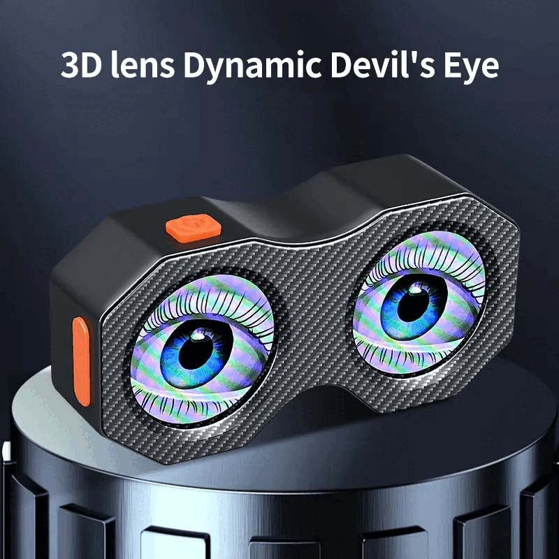 🔥Innerhalb von 3 Tagen profitieren Sie von 50 % Rabatt!🎉👁️ Dynamisches Devil's Eye Fahrradrücklicht – Sicherheit &amp; Einzigartigkeit! 🚲