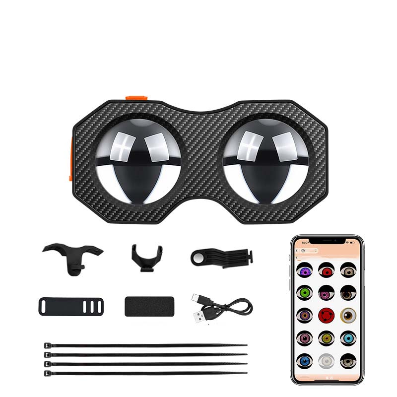 🔥Innerhalb von 3 Tagen profitieren Sie von 50 % Rabatt!🎉👁️ Dynamisches Devil's Eye Fahrradrücklicht – Sicherheit &amp; Einzigartigkeit! 🚲