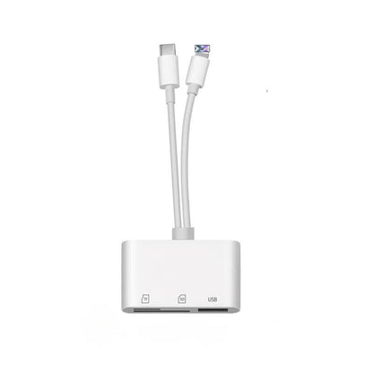 ⏳50 % OFF !!🔥SD/TF/USB Card Reader