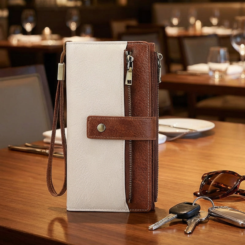 🏆Flash Sale 50% RABATT⚡Damen-Geldbörse im Retro-Stil mit RFID-Schutz