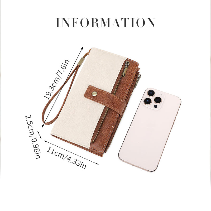 🏆Flash Sale 50% RABATT⚡Damen-Geldbörse im Retro-Stil mit RFID-Schutz