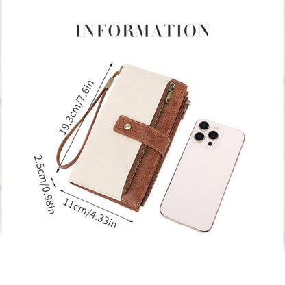 🏆Flash Sale 50% RABATT⚡Damen-Geldbörse im Retro-Stil mit RFID-Schutz