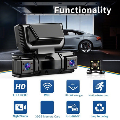 🚗💡 4K WIFI Nachtsicht-Dashcam – 4 Kanäle Rundum-Sicherheit & APP-Steuerung 🔄📱 Jetzt 46% sparen! 2026er Neuvorstellung mit nachhaltigem Design.