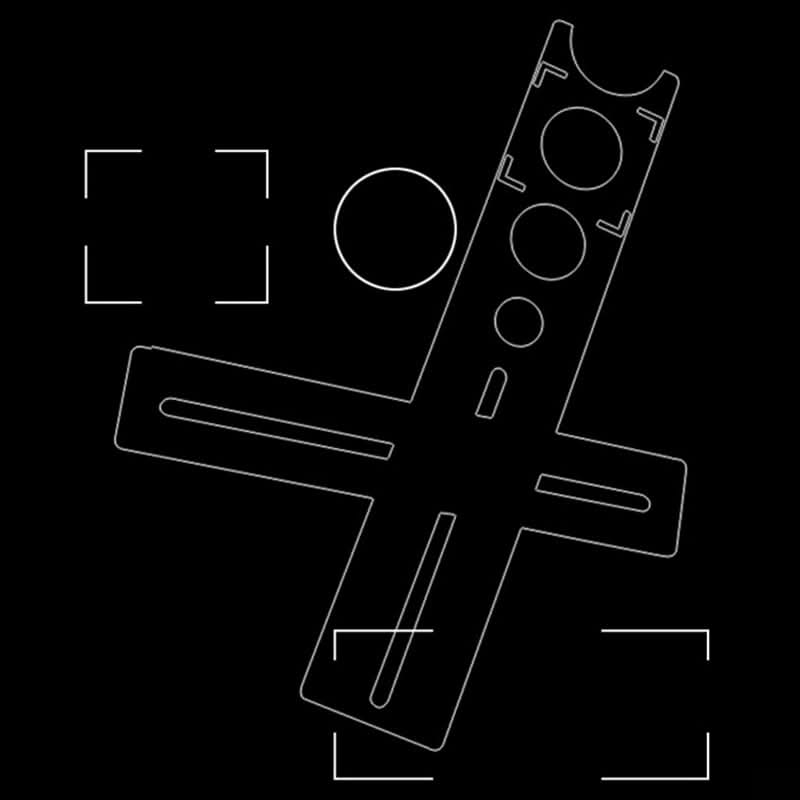 Localizador Portátil de Agujeros de Azulejos de Cerámica