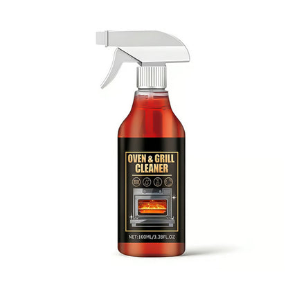 🧼Leistungsstarker Ofen- und Grillreinigungsspray: Müheloses Entfernen von Fett und Speiseresten – ohne hartes Schrubben!