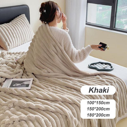 Superweiche Kuscheldecke für die Couch
