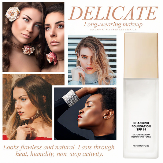 Farbverändernde Foundation für reife Haut – Makellose, natürliche Deckkraft, die sich Ihrem Teint anpasst