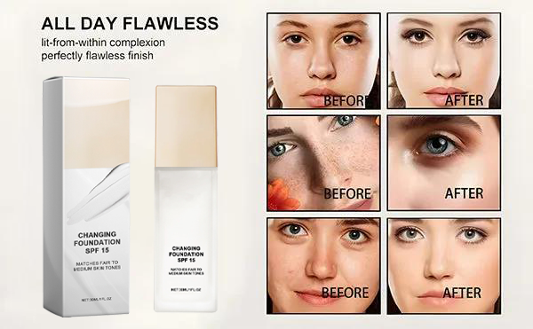 Farbverändernde Foundation für reife Haut – Makellose, natürliche Deckkraft, die sich Ihrem Teint anpasst